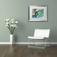 thumbnail image 3 of Trademark Fine Art "Turquoise Waters" Canvas Art by Michael Blanchette Photography White Matte, Silver Frame, 3 of 4