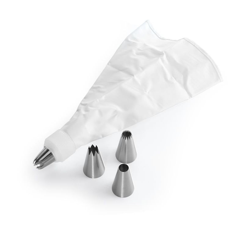 Nordic Ware 6-Piece Jumbo Decorating Tip Set Metal