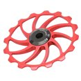 thumbnail image 4 of MEIJUN 16T Desviador Trasero de Bicicleta MTB Bicicletas de Carretera Rodamiento de cerámica Polea Guía Piezas de RuedaRojo, 4 of 8