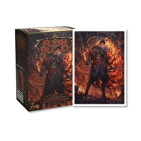 Arcane Tinmen Fundas de protección de dragón Carne y Sangre: FAI 100 CT Las Fundas para Tarjetas MTG Son Suaves y Resistentes Compatible con Pokémon y Magic The Gathering (AT-16051)