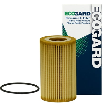 ECOGARD X10436 Cartridge Engine Oil Filter for Conventional Oil - Premium Replacement Fits Audi Q7, A6 Quattro, A7 Quattro, A8