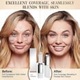thumbnail image 3 of Blanc Cover Cream Stick, Color Changing Brightening Makeup Base, Hydrating Concealer Christmas Gifts White Foundation for Flawless Look (Natural), 3 of 5