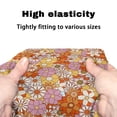 thumbnail image 7 of HELLHERO Retro Daisy Walker Covers and Rollator Walker Seat Back Cover for Seniors Adult Non-Slip Cover Easy to Install for Seniors Men Women, 7 of 7
