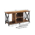 thumbnail image 2 of Mueble de TV FABATO 50 Centro de Entretenimiento Rustico con 4 enchufes, 2 of 7