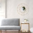 thumbnail image 2 of Artisasset Radial Triangle Round Iron Wall Decorative Golden, 2 of 9