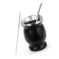 thumbnail image 2 of Taza de té de calabaza, taza de té de calabaza de yerba Juego de tazas de té de yerba Juego de calabaza de yerba Durabilidad extendida, 2 of 8