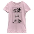 thumbnail image 4 of STAR WARS Three Stacks Girls Short Sleeve Tee Shirt, Light Pink, X-Large, 4 of 4