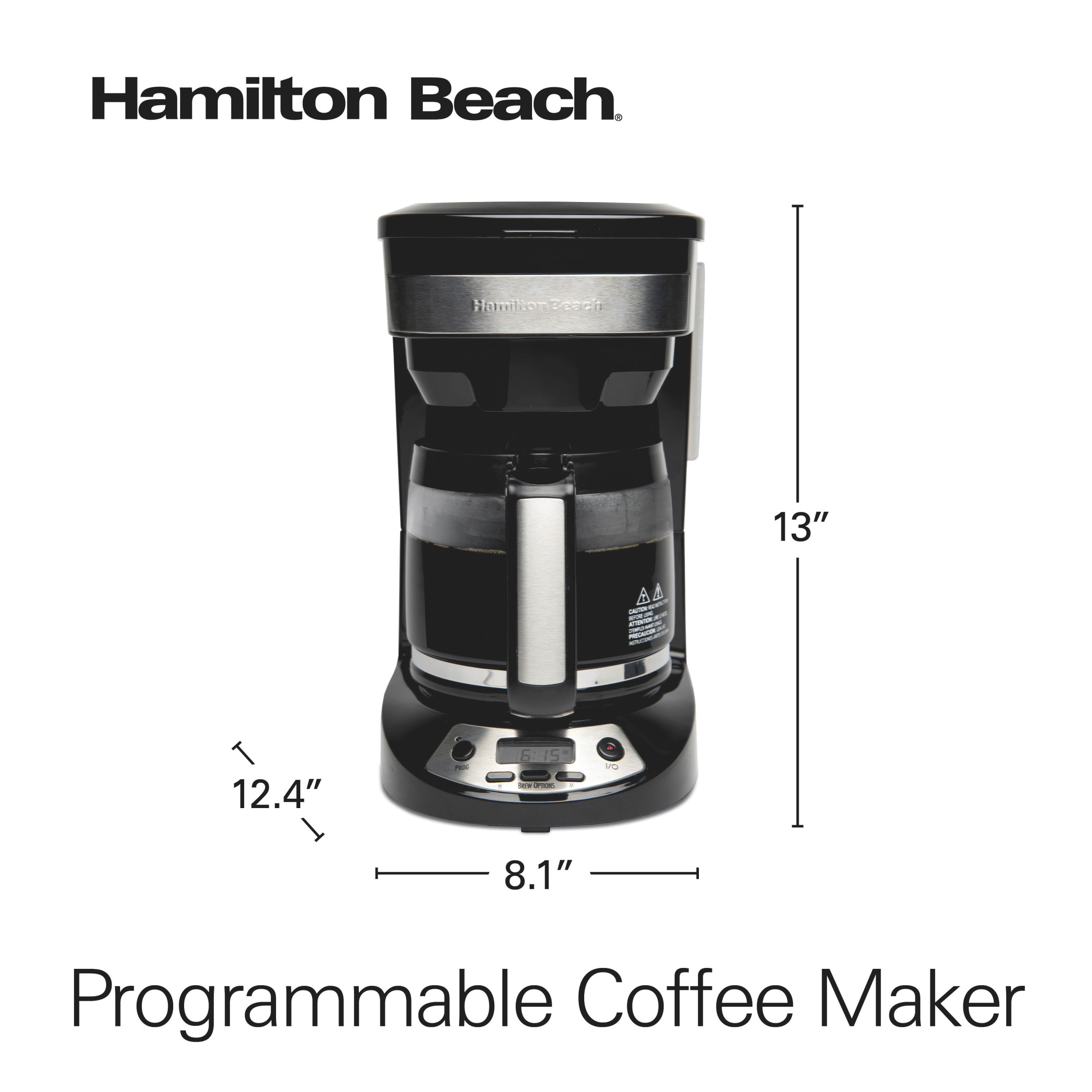 Hamilton Beach 14-Cup Programmable Drip Coffee Maker photo 8