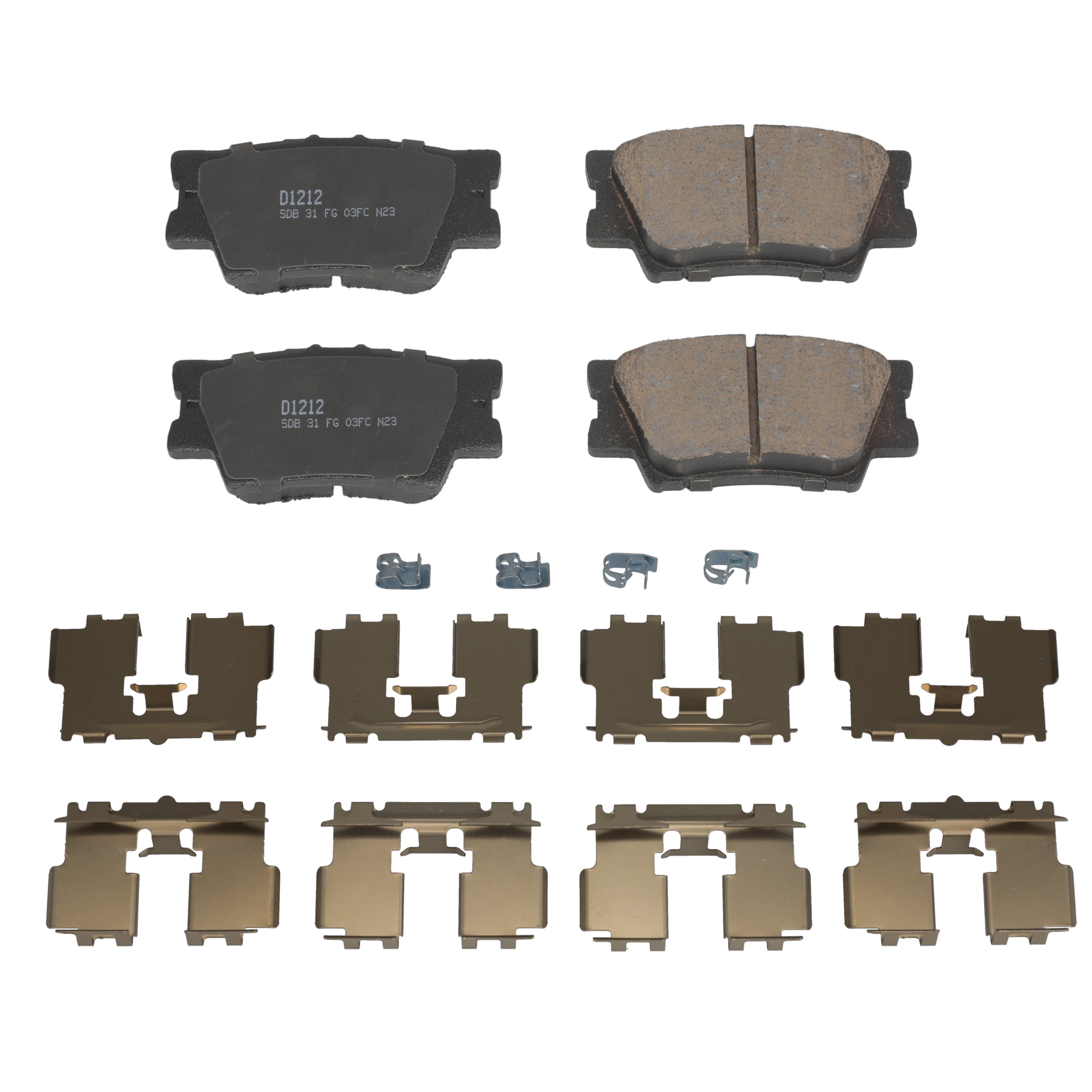 Winstop Brake Pad Set, Rear WS.1212.0.C, Toyota Camry 2017-2007