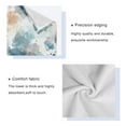 thumbnail image 4 of 3 Piece Bath Towels Set Bath Towel, Hand Towel and Face Towel for Bathroom, Gym, Hotel Watercolor Ink Splashes Pattern, 4 of 8