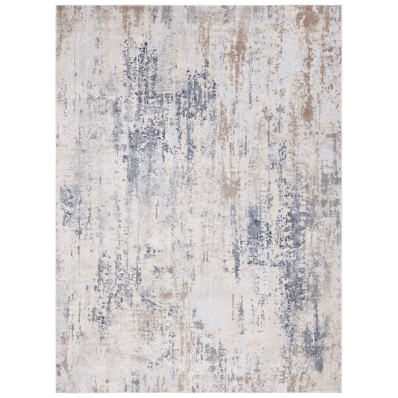 SAFAVIEH Reflection Baldric Traditional Area Rug, Cream/Grey, 8' x 10'