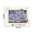 thumbnail image 2 of Animal Resina 5D DIY Diamante Pintura Bordado Punto de Cruz Imagen Decoración de la pared del hogar - L2007 Eigraketly JJ13343-04, 2 of 6