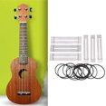 thumbnail image 3 of Protège-Fingerboard Guitare, Résistant aux Rayures 6 Pcs Outil de Protection en Métal avec Bande de Caoutchouc pour Travaux de Réparation, 3 of 7