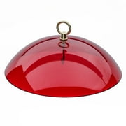 Birds Choice Protective Cover for Hanging Bird Feeder in Red