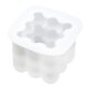 thumbnail image 2 of Molde Invertido Molde de velas perfumadas de cubo redondo DIY, moldes de jabón de cera de soja hechos a mano de silicona Likrtyny Libre de BPA, 2 of 5