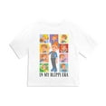 thumbnail image 4 of Blippi In My Blippi Era Women's Boxy Cropped T-Shirt Casual Graphic Tee, 4 of 4