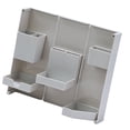 thumbnail image 1 of Kearding Estuche para lápices, caja de almacenamiento de cosméticos plegable, contenedor de papelería de escritorio de plástico, portalápices de Almacenamiento y organización del hogar Gris Kearding HA004316-03, 1 of 6