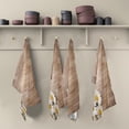thumbnail image 5 of 4 Pack Daisy on Wood Kitchen Towels Highly Absorbent, Super Soft Dishcloths 18 x 28 Inches Reusable Quick Drying Tea Towels Set for Home,Kitchen Decor Wash cloth, 5 of 7