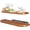 Acacia, variant on 24" Acacia Wood Floating Shelves Wall Mounted (Round Edge) – Rustic Farmhouse Wooden Wall Storage Shelf for Bedroom, Kitchen - Brackets and Shelving Hardware Included (Acacia,24 Inch Length)