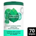 thumbnail image 1 of Lingettes Multi-Surfaces Seventh Generation Parfum de Menthe du Jardin, 1 of 3