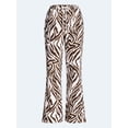 thumbnail image 5 of Scoop Women’s and Women's Plus Mineral Washed Fleece Flare Leg Sweatpants, Sizes XS-4X, 5 of 5
