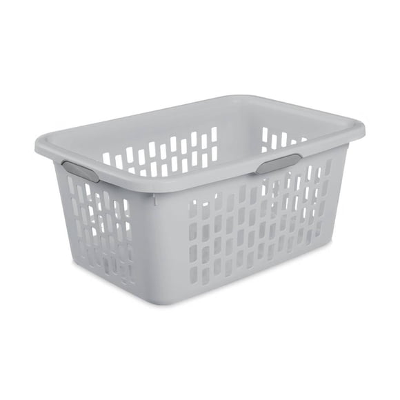Cesto de ropa de 71 litros Sterilite de plástico, gris