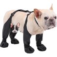 thumbnail image 1 of LAICAIW Dog Boot Leggings, Dog Suspender Boots, Adjustable Dog Paws Legs Protector, Anti-Slip Dog Shoes with Suspender Belt, Waterproof Dog Suspender Boots, for Small & Medium Dogs, 1 of 7