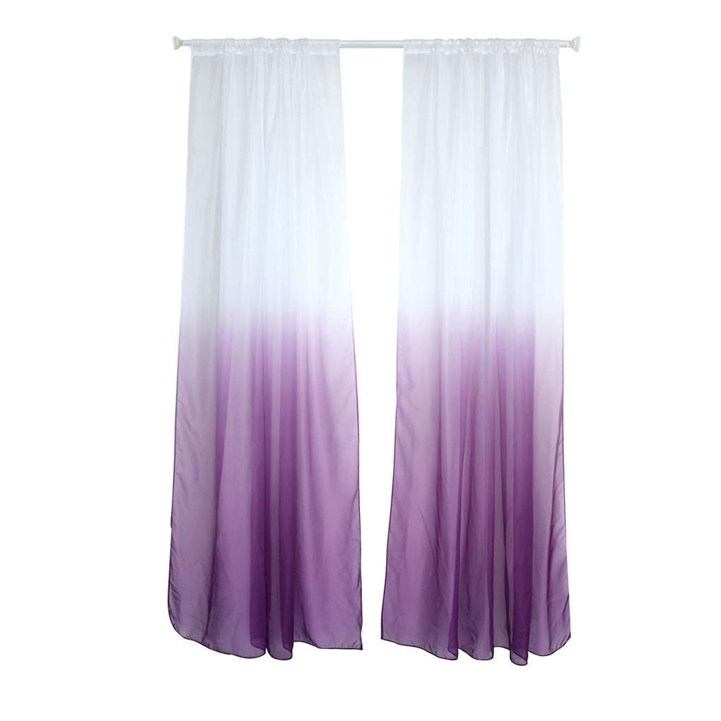 Gradients Semi Sheer Curtains Living Room Bedroom Kitchen Window Gauze