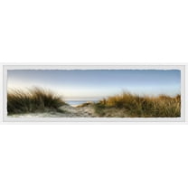 Marmont Hill Grass and the Sea Framed Wall Art, 15" x 45"