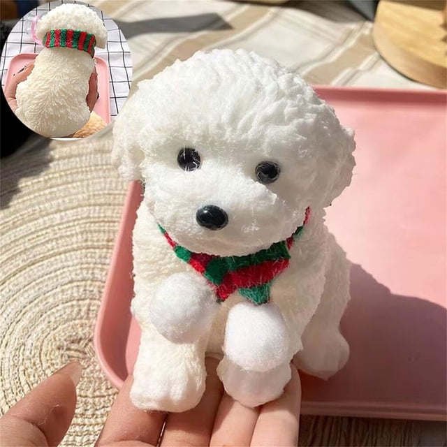 IMENGL Oversized Teddy Dog Pinch Music Poodle Large Decoration For A Gift Simulation Toy Dog Pinch Chipmunks Plush,Hedging Plush,Horrifying Plush,Lizards Plush,Merman Plush,Peach Plush,Penguin Plush