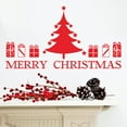thumbnail image 2 of nipocaio 1pc Christmas TREE XMAS GIFT Wall Sticker / Window sticker Xmas Home Decor, 2 of 4