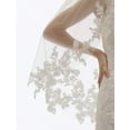 thumbnail image 5 of YooGuoGuo House 2 Tier Fingertip Length Wedding Bridal Veil With Comb X07, 5 of 6