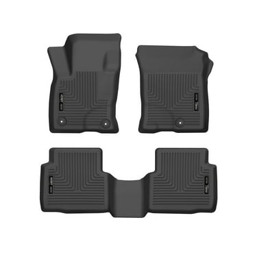 Husky Liners by RealTruck Weatherbeater Floor Mats Fits 2020-2024 Ford Escape Front & 2nd Row, 3-pc Black-95721