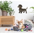 thumbnail image 3 of BarnwoodUSA Dachshund Dog Silhouette, Reclaimed Wood Cutout, Pet Wall Art or Leaner, Large 18 in, Ready to Display, Weathered Gray, 3 of 4