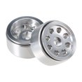 thumbnail image 2 of AUSTAR 4PCS 30*15mm Aluminum Alloy Wheel Rim for 1/24 RC Off-road Car Compatible with Axial, 2 of 8