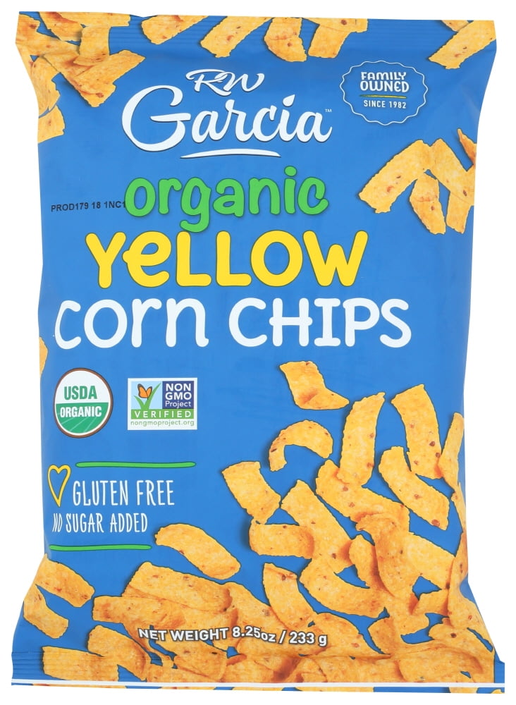 R. W. Garcia Organic Yellow Corn Chips, 8.25 oz