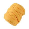 thumbnail image 2 of Hilo grueso de 250 g, hilo gigante de 25 mm para tejer a mano, hilo tubular, hilo voluminoso para mantas. Dorado, 2 of 9