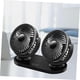 thumbnail image 3 of Ventilador de coche, ventilador de clip para vehículo, potente ventilación silenciosa, ventiladores de coche eléctricos con cómodo enchufe USB para coche/vehículo (gemelo), 3 of 5