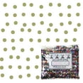 thumbnail image 2 of Confetti Circle 1/8" Gold - Half Pound (8 oz) - CCL9926, 2 of 8