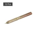 thumbnail image 3 of M5x50mm Hanger Bolts, 12 Pack Double Ended Thread Dowel Screws, 3 of 5