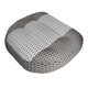 thumbnail image 3 of Cojín para asiento r de coche, antideslizante, aumenta de visión, aumenta la altura Gris blanco Cola Cojín de asiento elevador de coche, 3 of 8