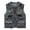 Gray, variant on Outdoor Cargo Jackets for Men's Casual Work Safari Travel Photo Fishing Vest Zip-up Waistcoat Multi Pockets (XX-Large, Khaki 01)