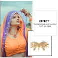 thumbnail image 3 of FRCOLOR Chic Necklace Clasp Exquisite Bracelet Jewelry Making Pearl Pendant Connectors, 3 of 5