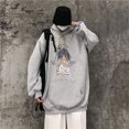 thumbnail image 2 of Sudaderas para hombre, sudaderas con capucha con gráficos de manga negra, ropa para hombre, sudaderas novedosas y cálidas de anime, moda divertida de Harajuku, 2 of 5
