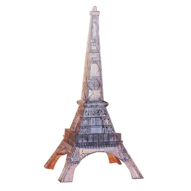 Puzzle de bloques de construcción 3D Crystal Paris Tower para niños