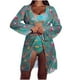 thumbnail image 1 of Trajes de Baño de Bikini de Mujer con Correas Impresas V Sexy Split Set de Tres Piezas, Diseño de Corte Alto para la Piscina de Playa Y las Vacaciones de Verano, 1 of 9