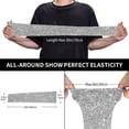thumbnail image 3 of Balery GlitterSilver Mangas Refrescantes para Brazos para Hombre y Mujer – Transpirables y Absorbentes de Humedad para Mujeres, Hombres y Niños, 3 of 7
