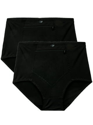 Felina Ladies' Cotton Stretch Brief 8-Pack Panty Underwear, Black Small