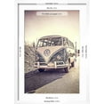 thumbnail image 5 of Art.com Surfers Vintage VW Bus Photographic Print by Edward M. Fielding, White Frame Wall Art, 17" x 23", 5 of 5