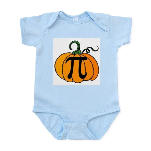 CafePress - Pumpkin Pi Infant Bodysuit - Baby Light Bodysuit, Size Newborn - 24 Months